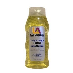 LA Looks Styling Hair Gel Mega Mega Hold Long Lasting Non-Sticky 20 oz